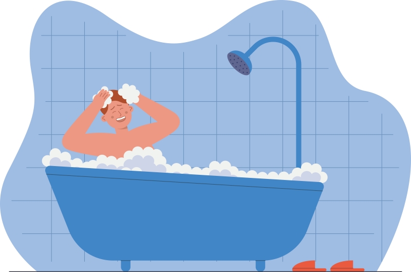 Morning or Night Shower? - Think Together